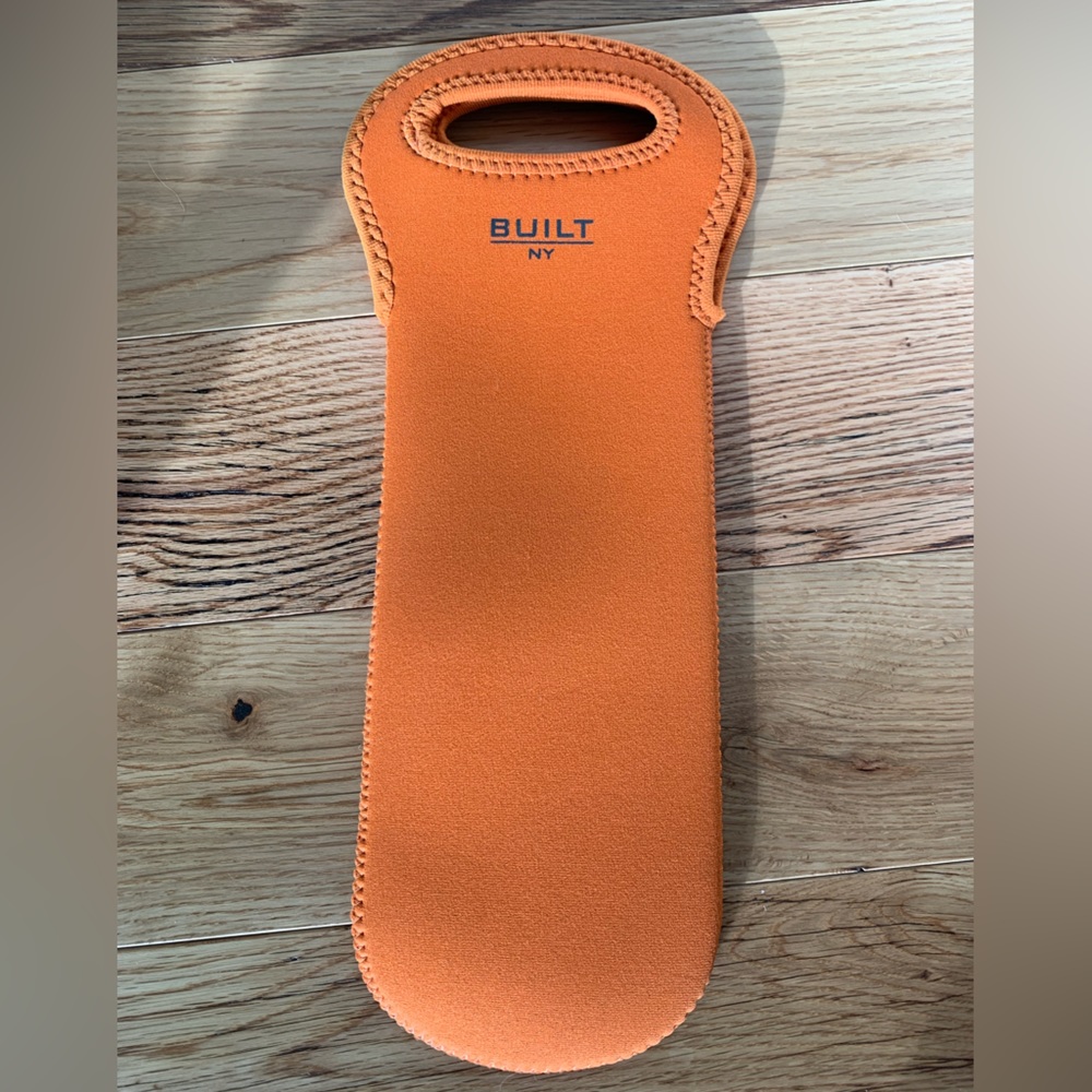 Built NY BYO 1 Bottle Bag, Orange, NWOT